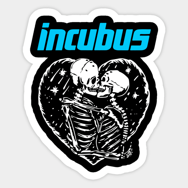 Incubus Sticker by DeborahWood99